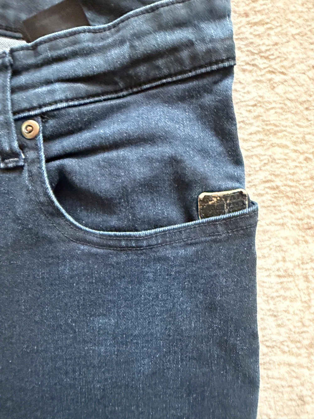 Men’s G‑Star RAW “Revend Super Slim” Jeans — 35W x 34L (Raw Denim)